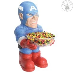 Rubies 335673 Captain America Candy Bowl Holder Süßigkeiten-Schale Ca 40cm