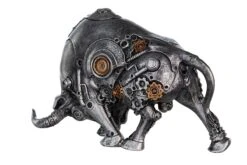 Gilde 37040 Steampunk Figur Stierkampf 22cm Bullfight Dekoration -Spielzeug Angebote 37040 4 15 6