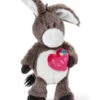 Nici 38574 LOVE Esel Mit Herz Ca 35cm Schlenker Plüsch Kuscheltier Liebe