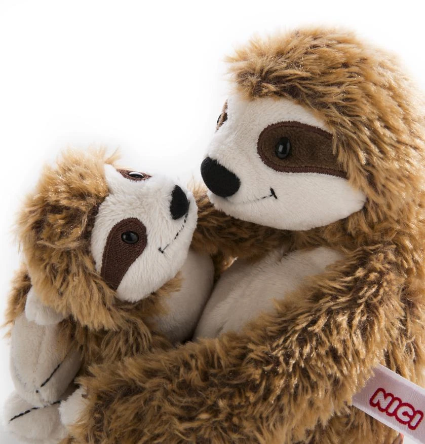 Nici 40510 Faultier Pärchen Mutter & Kind (20cm/12cm) Wild Friends Plüsch Sloth 5 Nici 40510 Faultier Pärchen Mutter & Kind (20cm/12cm) Wild Friends Plüsch Sloth – Bild 5