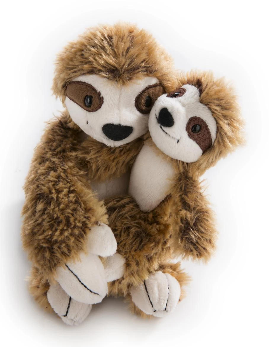 Nici 40510 Faultier Pärchen Mutter & Kind (20cm/12cm) Wild Friends Plüsch Sloth 2 Nici 40510 Faultier Pärchen Mutter & Kind (20cm/12cm) Wild Friends Plüsch Sloth – Bild 2
