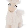 Nici 42250 Weißes Lama Dalia Lama Stehend 46cm Plüsch Kuscheltier