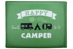 Gilde Bierkasten Sitzkissen "Happy Camper" Ca. 44x34cm Sitzpolster Grün 42979 -Spielzeug Angebote 42979 3 5