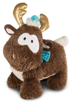 Nici 44115 Rentier Reny Heart Ca 50cm Stehend Plüsch Kuscheltier Winter