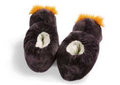 Nici 44132 Hausschuhe FelsenPinguin Frizzy Figürlich Plüsch Gr 34-37 (M) -Spielzeug Angebote 44132 03 ZA 2048x1447