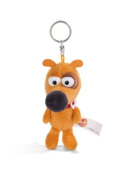 Nici 44230 Schlüsselanhänger Pat The Dog Hund Pat Ca 10cm Plüsch