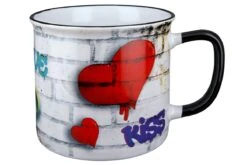 Gilde 44309 Keramik Tasse Streetart "Love" Ca. 390ml -Spielzeug Angebote 44309 1 2