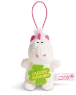 Nici 44985 Message To Go Loop 8cm Einhorn Theodor - GLÜCKSEINHORN -Spielzeug Angebote 44985 01 HA Frei 1638x2048