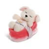 Nici 48110 Sleeping Puppies Schlafendes Hundebaby Im Körbchen 12cm Creme