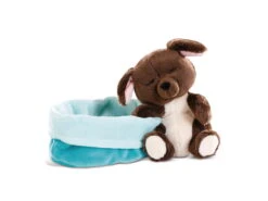 Nici 48112 Sleeping Puppies Schlafendes Hundebaby Im Körbchen 12cm Dunkelbraun -Spielzeug Angebote 45372 03 ZA Frei 2048x1536
