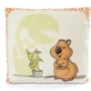 Nici 47234 GREEN Kissen Quokka Quokka-Mola & Gisela 30x30cm Plüsch Wild Friends