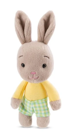 Nici 47513 Happy Bunnies Bunny Hase Braun Gelbes Shirt 15cm Plüsch Kuscheltier -Spielzeug Angebote 47513 04 ZA Frei 1059x2048