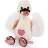 Nici 48268 Schwan Weiß Ca 35cm Plüsch Kuscheltier Love Classics GREEN