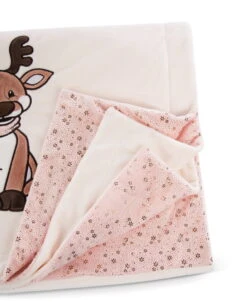 Nici 48335 Plüschdecke Rentier Jonte Ca. 140x175cm Winter Friends GREEN -Spielzeug Angebote 48335 02 ZA Frei 1674x2048