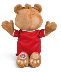 Nici 49074 FC BAYERN MÜNCHEN Bär Berni 35cm Mit Trikot Plüsch Schlenker FCB -Spielzeug Angebote 49074 07 ZA weiss 502x594