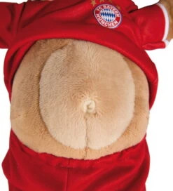 Nici 49074 FC BAYERN MÜNCHEN Bär Berni 35cm Mit Trikot Plüsch Schlenker FCB -Spielzeug Angebote 49074 08 ZA weiss 539x594