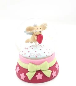 Nici 70475 Große Schneekugel Schüttelkugel Steinbeck Lillebi Engel Maus Mit Herz -Spielzeug Angebote 70475 5