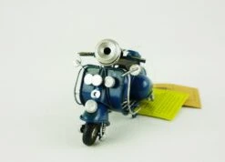 Blechmodell Mini-Roller Motorroller Ca 11,5x5,5x7,5cm 904444 Blau -Spielzeug Angebote Blechmodell Mini Roller Motorroller ca 11 5x5 5x7 5cm 904444 blau 3