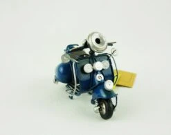 Blechmodell Mini-Roller Motorroller Ca 11,5x5,5x7,5cm 904444 Blau -Spielzeug Angebote Blechmodell Mini Roller Motorroller ca 11 5x5 5x7 5cm 904444 blau 4