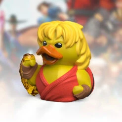 Badeente Numskull TUBBZ Cosplaying Duck - Street Fighter - Ken -Spielzeug Angebote Ken