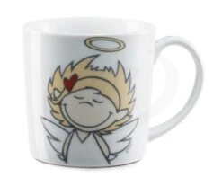 Nici 28311 Tasse Engel Engelchen Porzellan Ca 8cm Devil & Angel Kaffeetasse -Spielzeug Angebote N28311